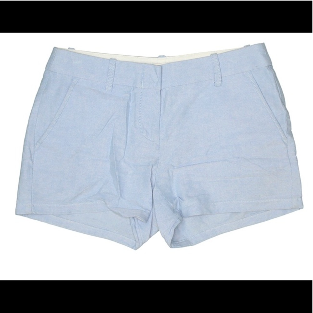 J Crew Factory Womens Light Blue Shorts